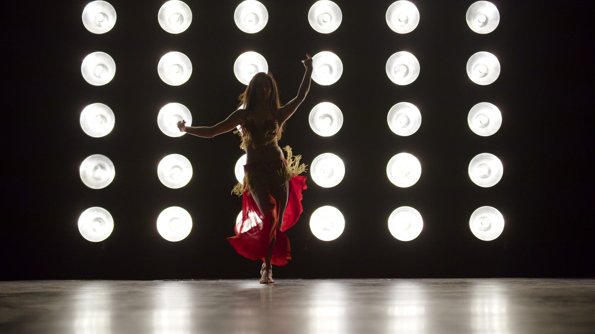 Dancer in Studio | Stock Video Footage | Filmpac.com