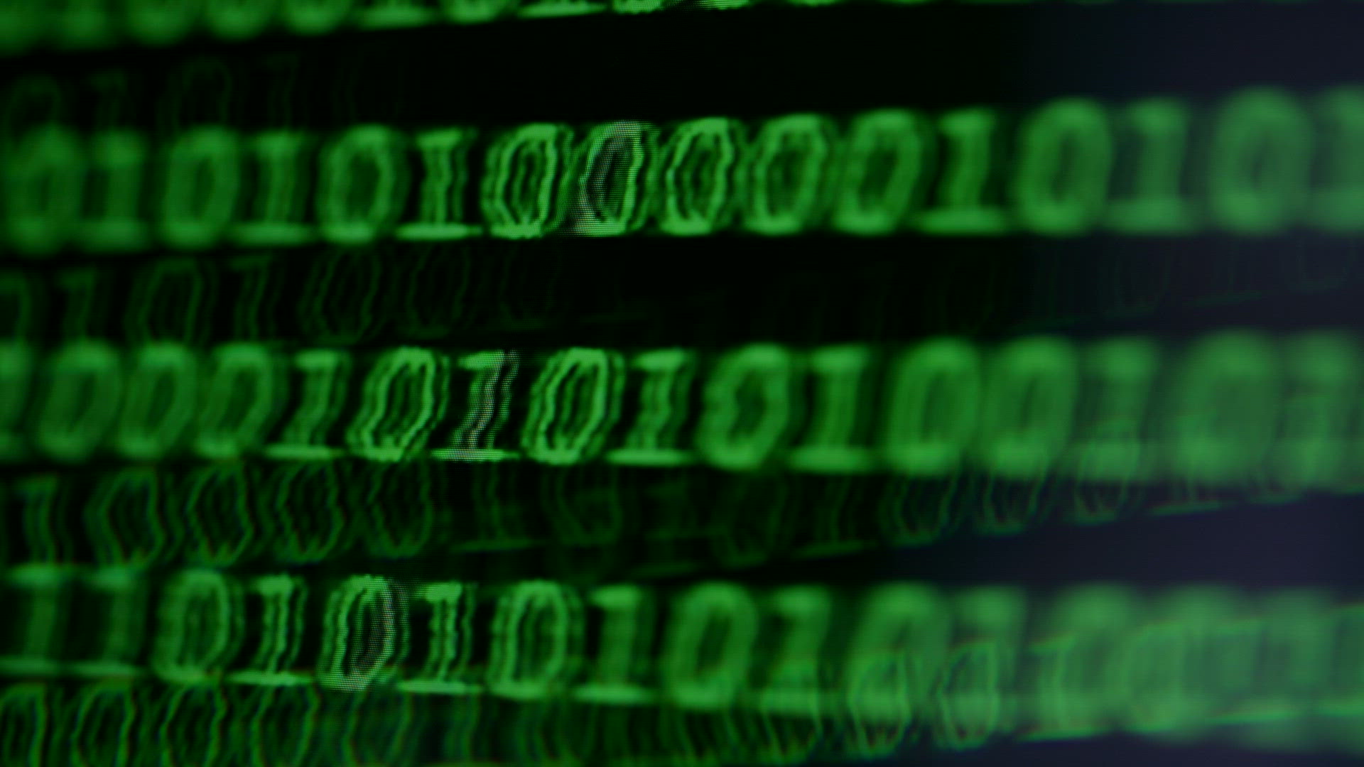 Green Programming Code | Stock Video Footage | Filmpac.com